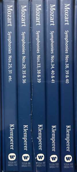 Zestaw pudełkowy/5SACD Wolfgang Amadeus Mozart: Symphonies LTD | DIGI