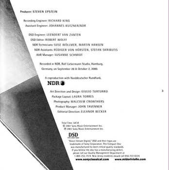 CD Wolfgang Amadeus Mozart: Sinfonia Concertante In E-flat Major / Concerto For Violin, Piano And Orchestra In D Major