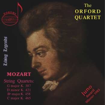 Album Mozart / Orford Quartet: Orford Quartet Playing Mozart