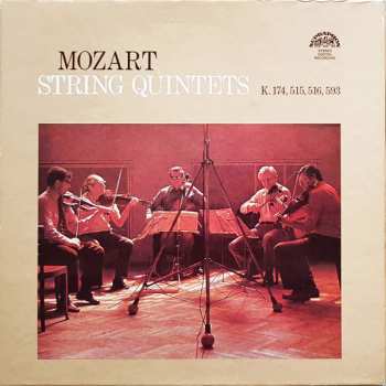 3LP/Zestaw pudełkowy String Quintets K. 174, 515, 515, 593