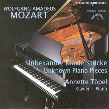 Album Mozart / Topel: Unknown Piano Pieces