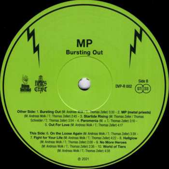LP MP: Bursting Out (The Beast Became Human) LTD
