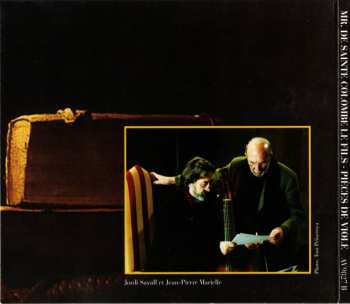 2CD Jordi Savall: Pièces de Viole (Les Six Suittes Pour Basse De Viole Seule Avec Le Tombeau Pour Mons.ʳ De Sainte Colombe Le Père)