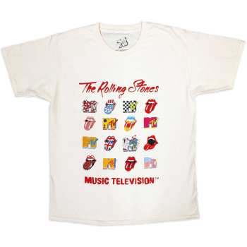 Merch MTV: Koszulka Rolling Stones Logo Mtv Mashup