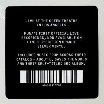 2LP Muna: Live At The Greek Theatre Los Angeles CLR | LTD