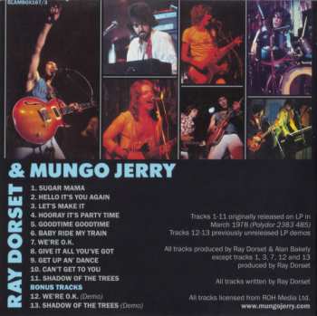 5CD/Zestaw pudełkowy Mungo Jerry: The Albums 1976 - 81