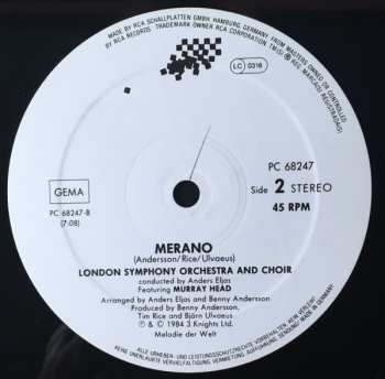 LP Murray Head: One Night In Bangkok