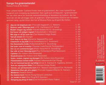 CD Bo Holten: Sange Fra Grænselandet