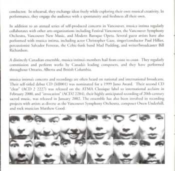 CD Musica Intima: Nativité