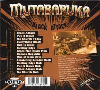 CD Mutabaruka: Black Attack
