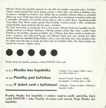 SP Muzika Bez Kapelníka: Poprask Pod Balkonem / Anna Maria