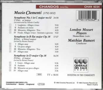 CD London Mozart Players: Symphony No. 1 / Two Symphonies Op. 18