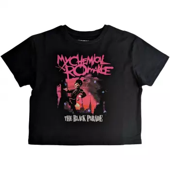 Damskie Crop Top The Black Parade
