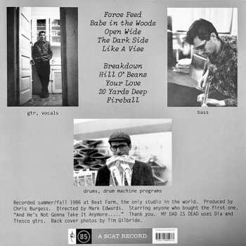 LP My Dad Is Dead: Peace, Love & Murder CLR