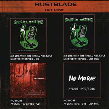 2CD/Zestaw pudełkowy My Life With The Thrill Kill Kult: Sinister Whisperz - The Wax Trax! Years (1987-1991) LTD