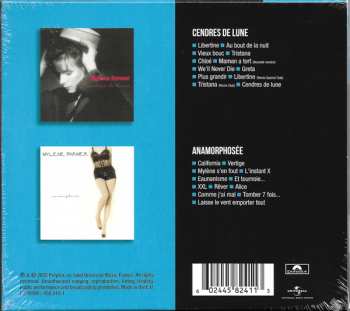 2CD/Zestaw pudełkowy Mylène Farmer: Cendres De Lune / Anamorphosée