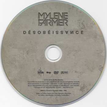 CD/DVD/Zestaw pudełkowy Mylène Farmer: Désobéissance LTD