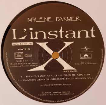 LP Mylène Farmer: L'instant X (Dance Remixes)