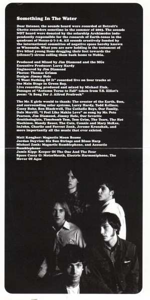 CD The Mystery Girls: Something In The Water