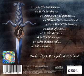 CD Mystic Prophecy: Vengeance DIGI