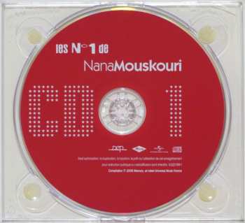 2CD Nana Mouskouri: Les N°1 de Nana Mouskouri