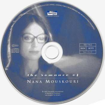 CD Nana Mouskouri: The Romance Of Nana Mouskouri
