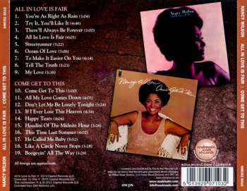 CD Nancy Wilson: All In Love Is Fair / Come Get To This