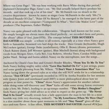 CD Nancy Wilson: This Mother's Daughter / I've Never Been To Me