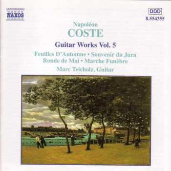 CD Napoléon Coste: Guitar Works Vol. 5