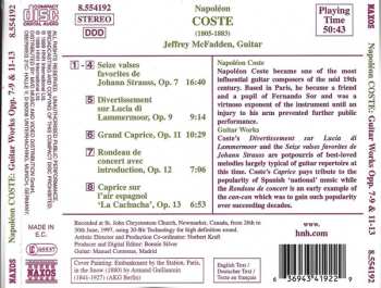 CD Jeffrey McFadden: Guitar Works Opp. 7-9 & 11-13