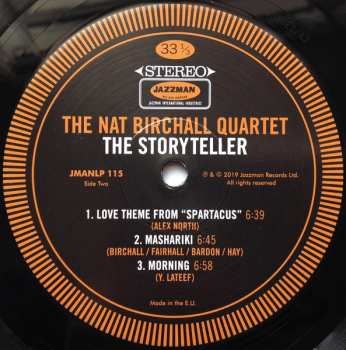 2LP Nat Birchall Quartet: The Storyteller - A Musical Tribute To Yusef Lateef 