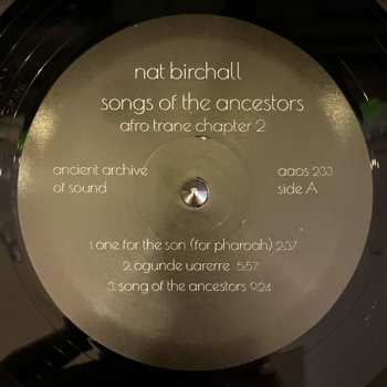 LP Nat Birchall: Songs Of The Ancestors - Afro Trane Chapter 2 -