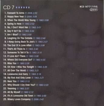 11CD/Zestaw pudełkowy Nat King Cole: L-O-V-E: The Complete Capitol Recordings 1960 - 1964