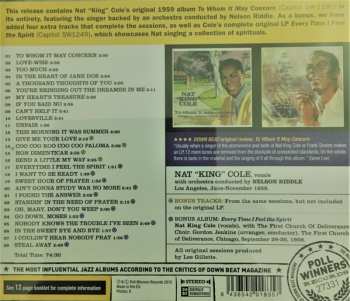 CD Nat King Cole: To Whom It May Concern