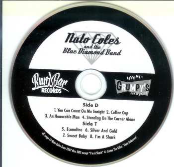 CD Nato Coles And The Blue Diamond Band: Live At Grumpy's Bar