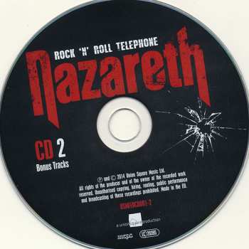 2CD Nazareth: Rock 'N' Roll Telephone