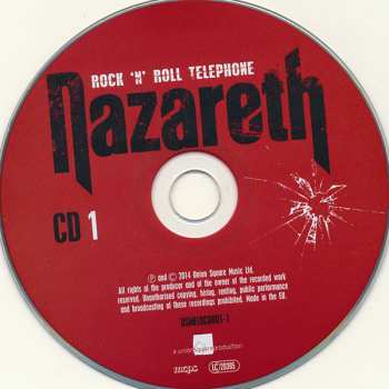 2CD Nazareth: Rock 'N' Roll Telephone DIGI
