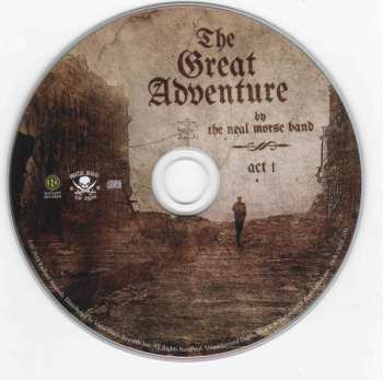 2CD/DVD Neal Morse Band: The Great Adventure DLX