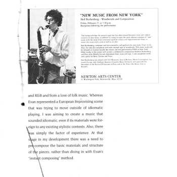 2CD Ned Rothenberg: Solo Works - The Lumina Recordings 1980-1985