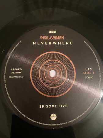 5LP/Zestaw pudełkowy Neil Gaiman: Neil Gaiman’s Neverwhere Record Collection LTD