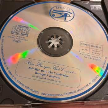 CD Neil McLaren: Rare Baroque Flute Concertos