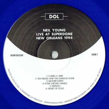 LP Neil Young: Live at Superdome, New Orleans 1994 CLR