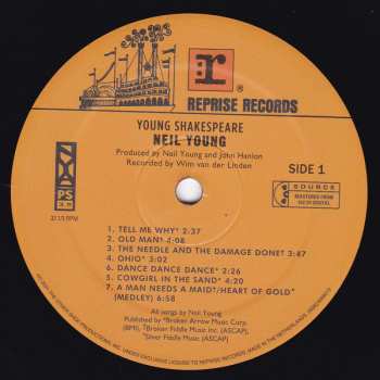 LP/CD/DVD/Zestaw pudełkowy Neil Young: Young Shakespeare DLX | NUM | LTD