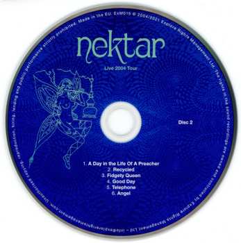 2CD Nektar: 2004 Tour Live