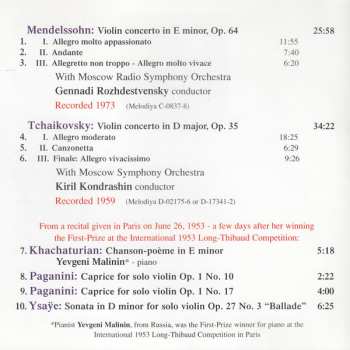 CD Pyotr Ilyich Tchaikovsky: Nelli Shkolnikova Volume 1. Violin Concertos