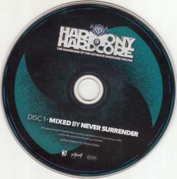 2CD Never Surrender: Harmony Of Hardcore (The Guardians Of The Ultimate Hardcore Feeling)