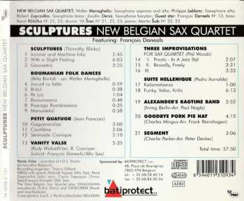 CD New Belgian Sax Quartet: Sculptures