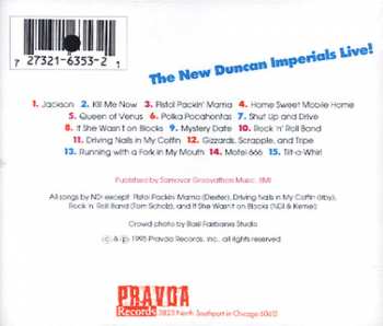 CD New Duncan Imperials: Live