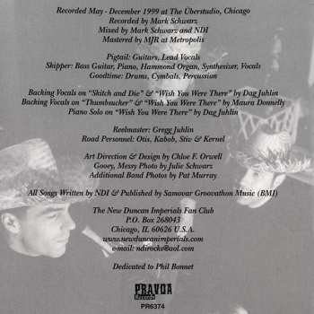 CD New Duncan Imperials: Sticky