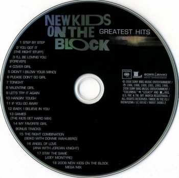 CD New Kids On The Block: Greatest Hits